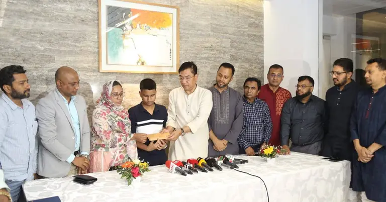 জিসানের চিকিৎসায় আর্থিক সহায়তা